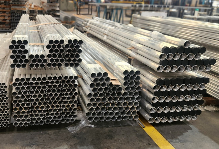 Perfiles de aluminio extruido para construcción